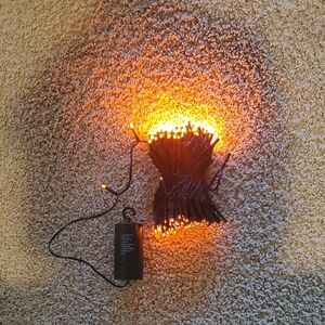 Orange String Lights